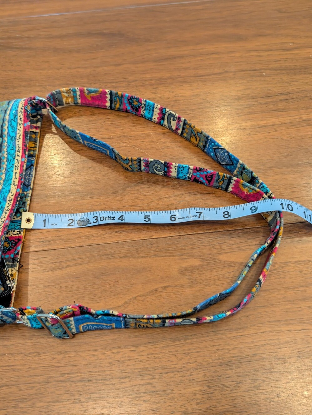 Multi Pattern Adjustable Crossbody Bag - Picture 15 of 15